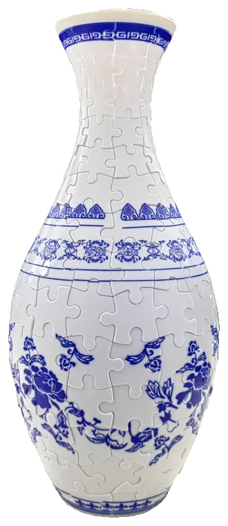 Blue-and-white porcelain Whispers